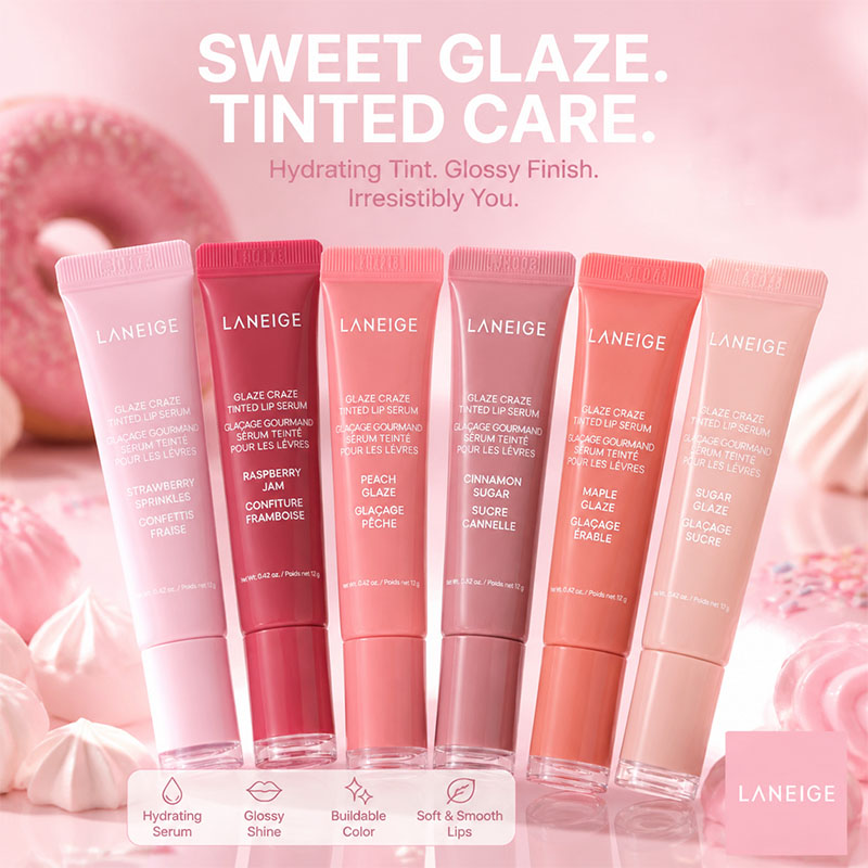 Skincare Laneige - Laneige Lip Gloss Donut Lip Balm