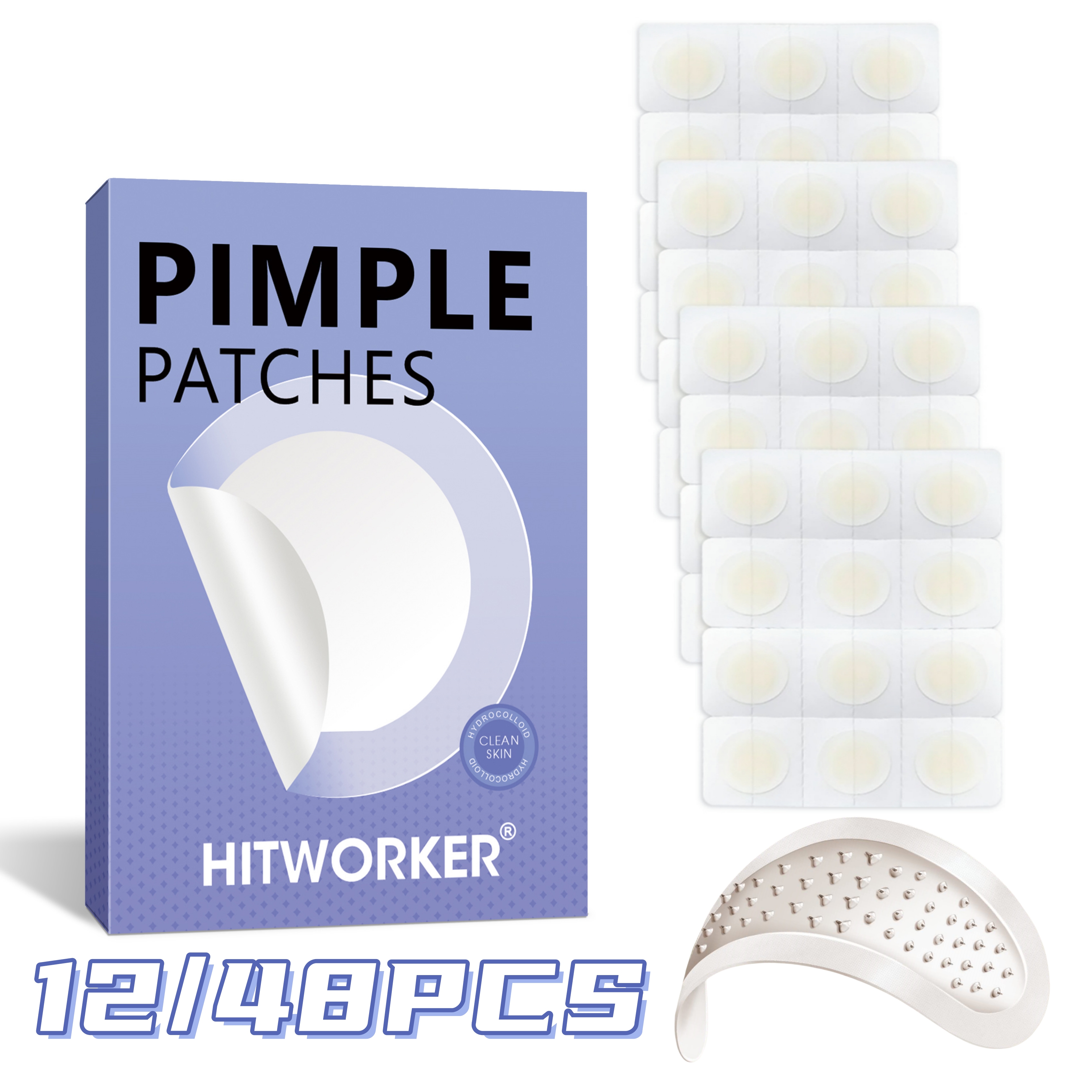 Skincare Gentle - Invisible Waterproof Hydrocolloid Acne Patch for