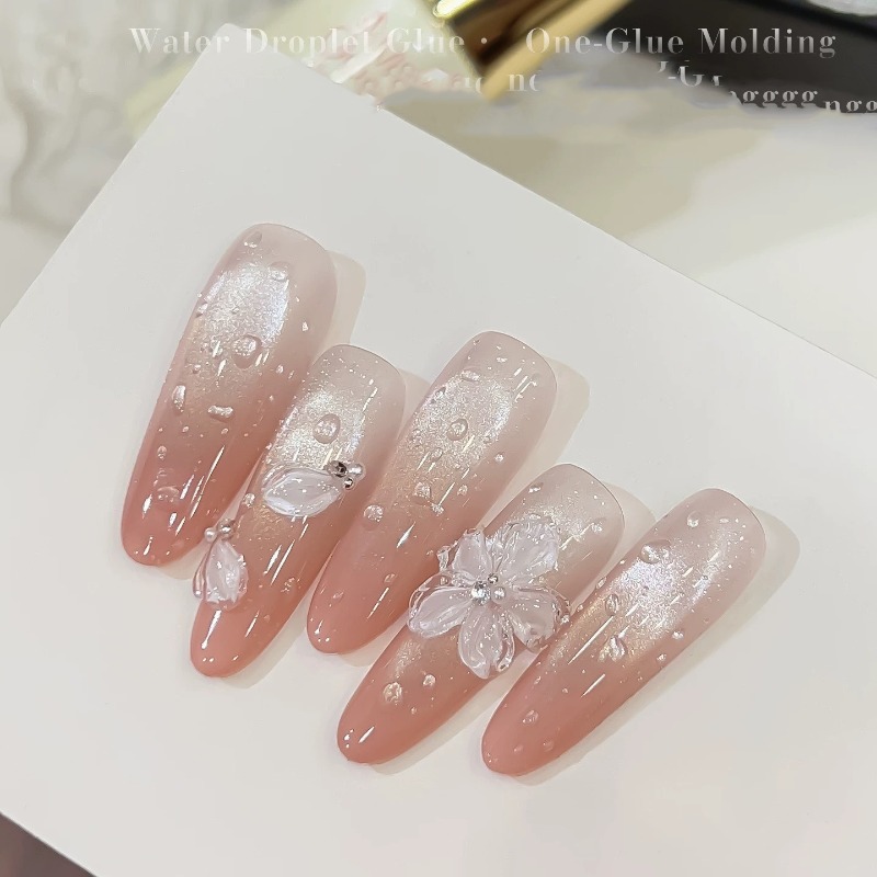 Water Drop Nail Gel Set, 3D Cr - Cucumber Cooling Gel บทวิจารณ์และราคา