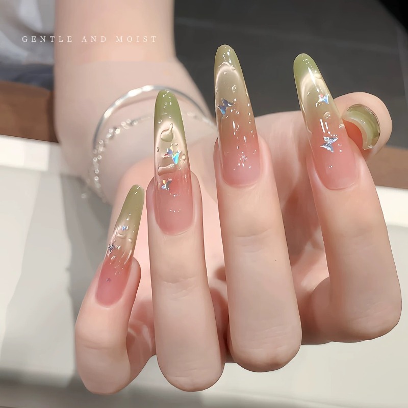 Water Drop Nail Gel Set, 3D Cr - Cucumber Cooling Gel บทวิจารณ์และราคา