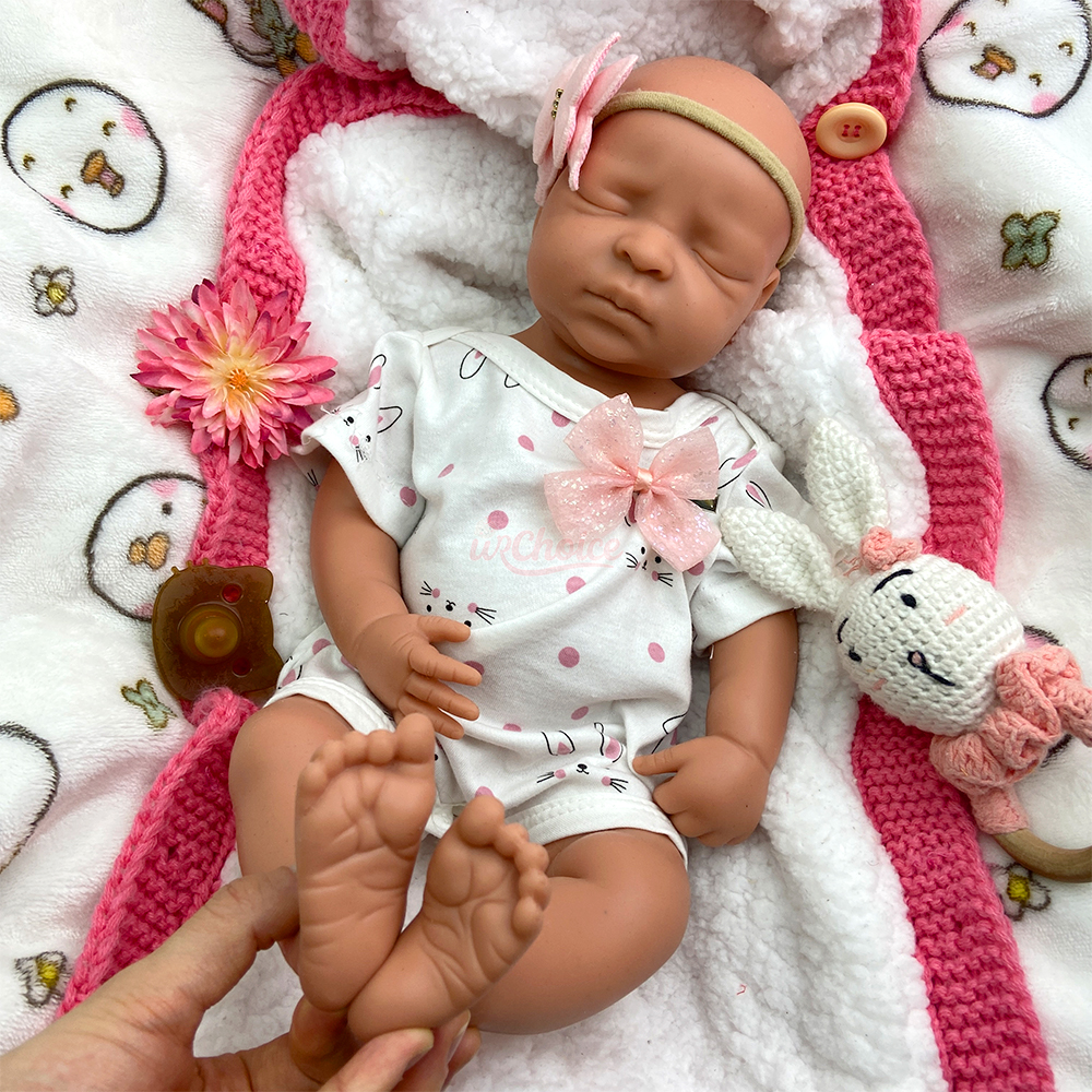 45cm Full Silicone Weighted Re - Skincare Newborn บทวิจารณ์และราคา