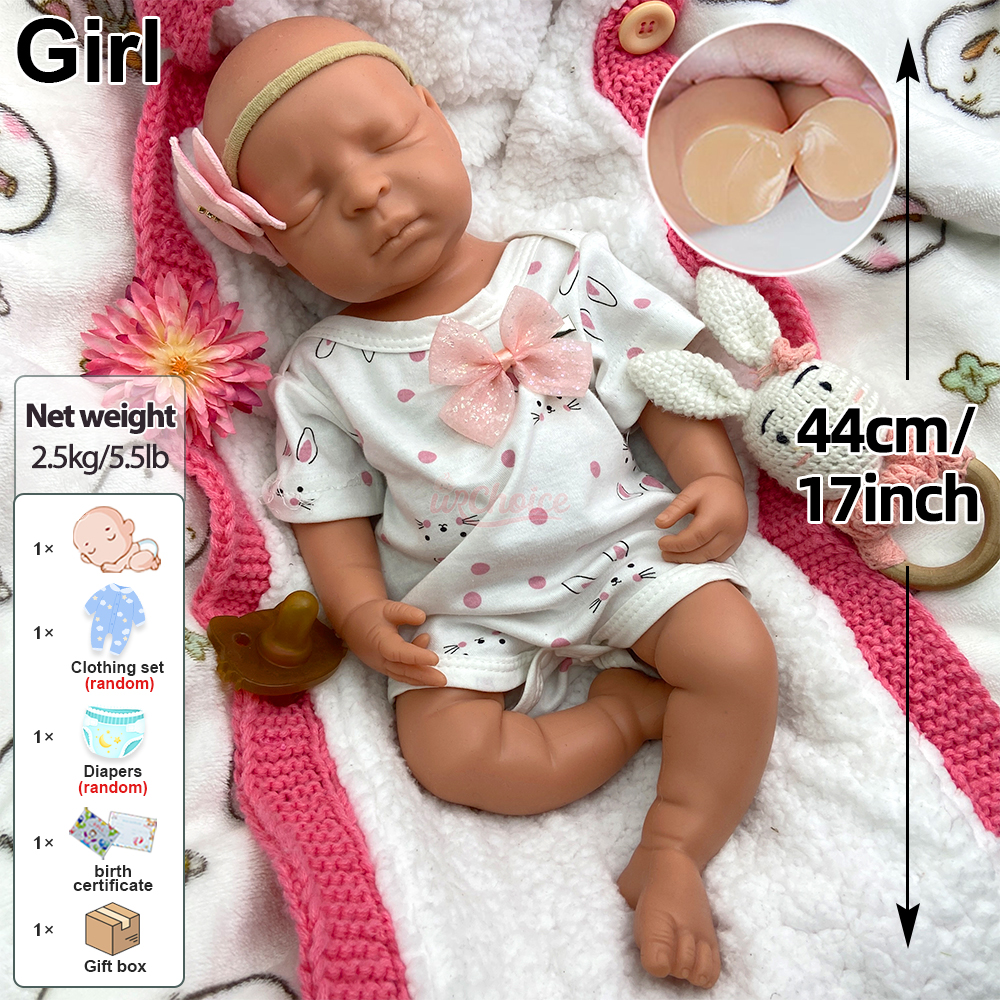45cm Full Silicone Weighted Re - Skincare Newborn บทวิจารณ์และราคา