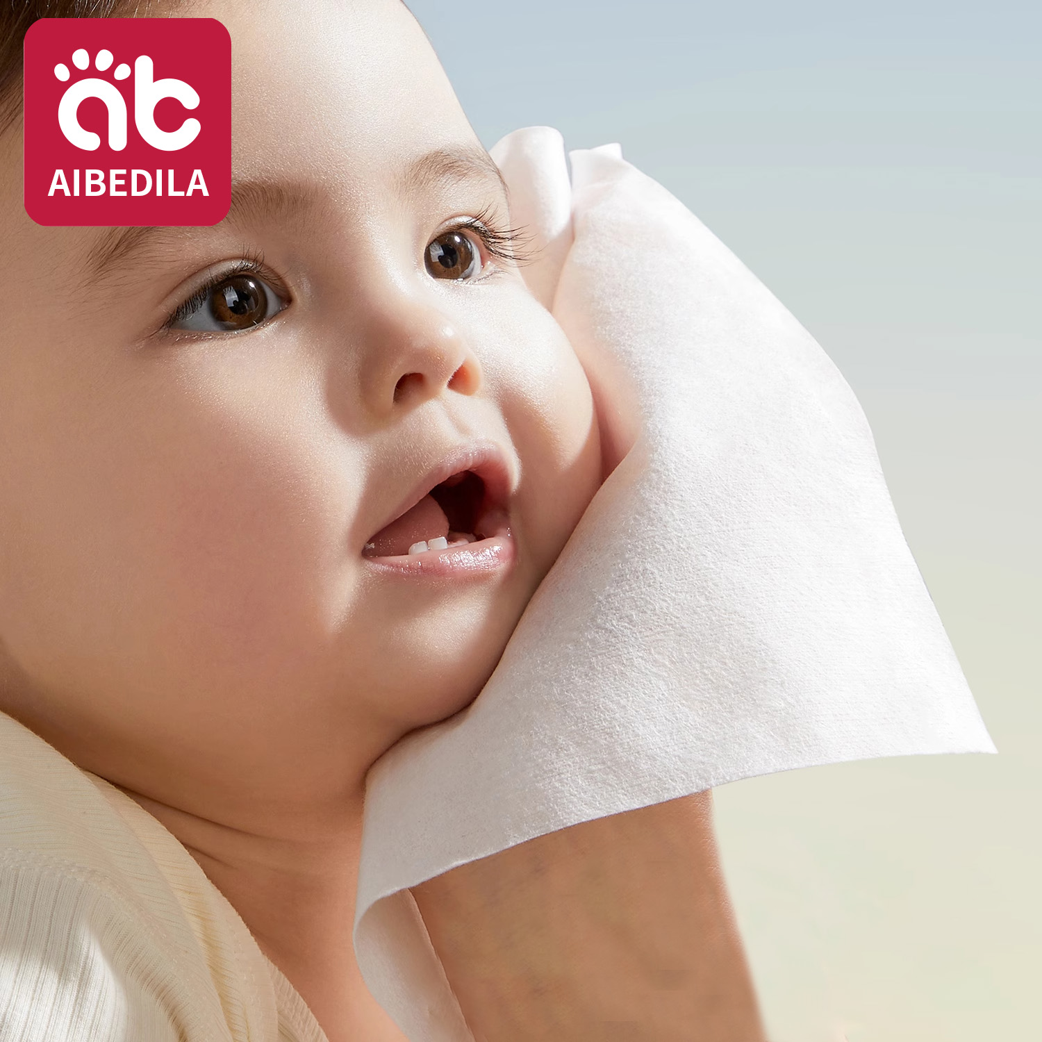 100% Cotton Dry Wipes Sensitiv - Skincare Newborn บทวิจารณ์และราคา