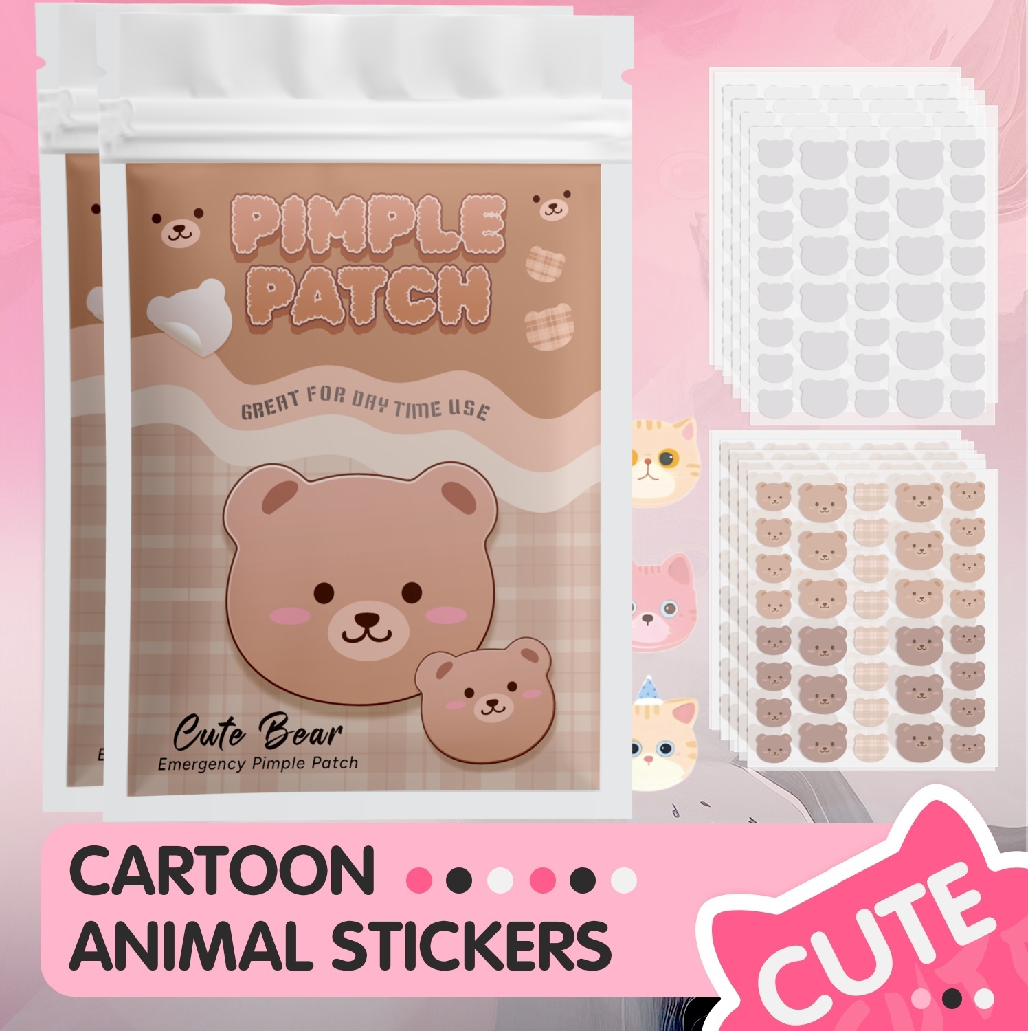 360PCS 3 types of adorable lit - Skincare Gentle บทวิจารณ์และราคา