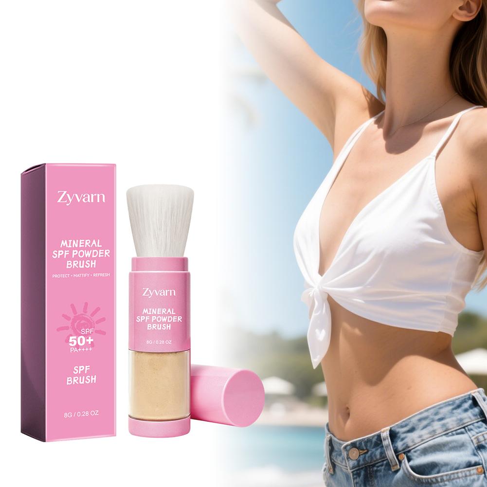 SPF50+ Mineral Sunscreen Powde - Physical Sunscreen Mineral บทวิจารณ์และราคา