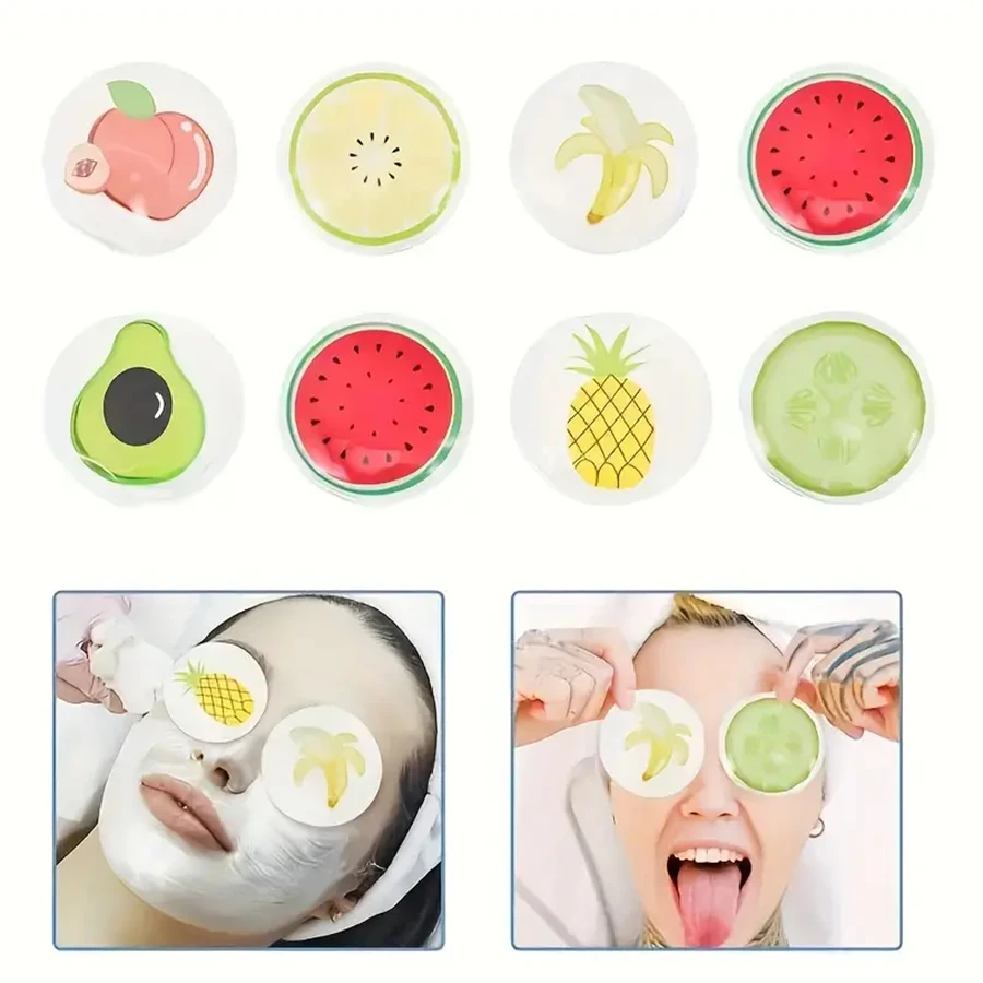 Fruit-Themed Reusable Gel Eye  - Cucumber Cooling Gel บทวิจารณ์และราคา