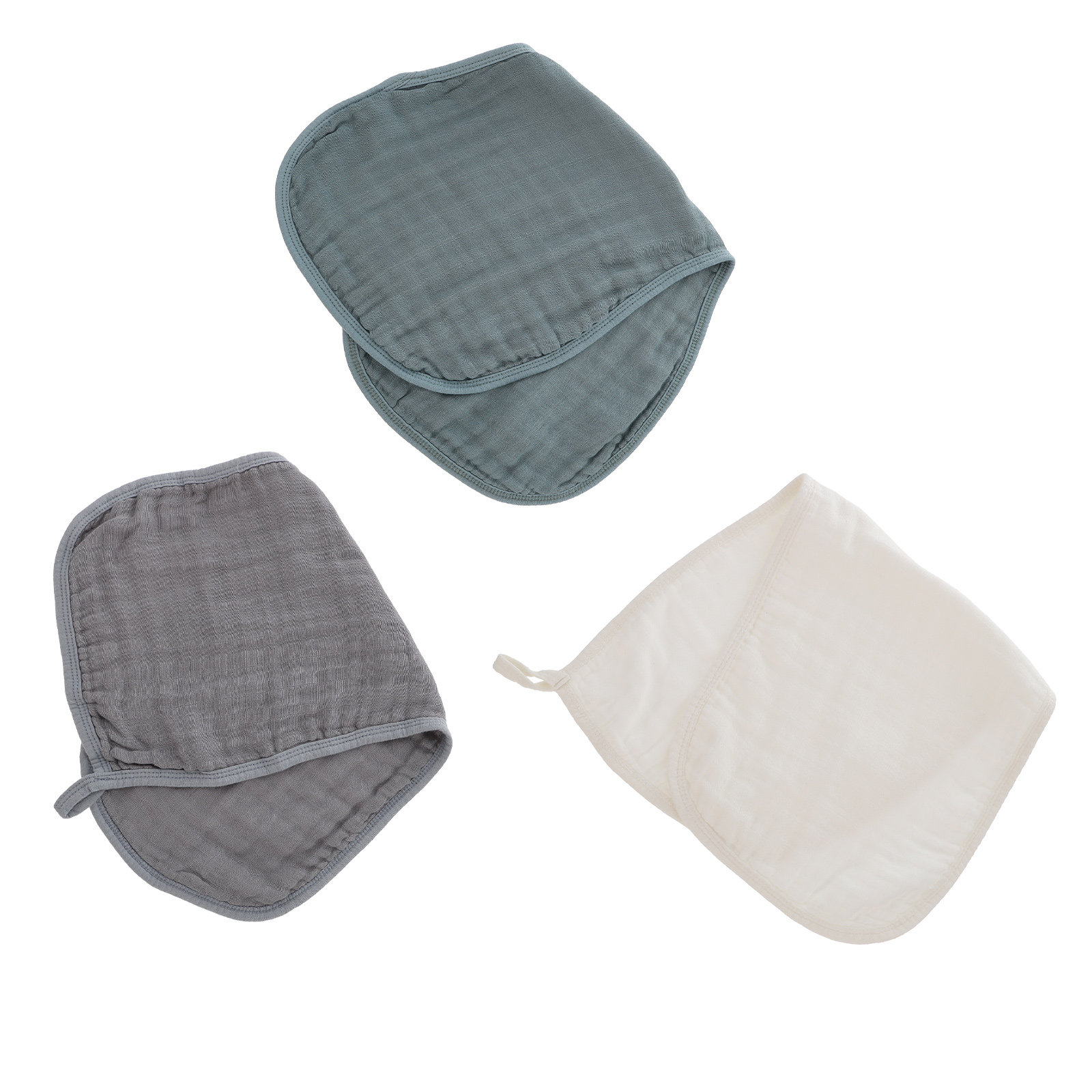 3Pcs Baby Burp Cloths Newborn  - Skincare Newborn บทวิจารณ์และราคา