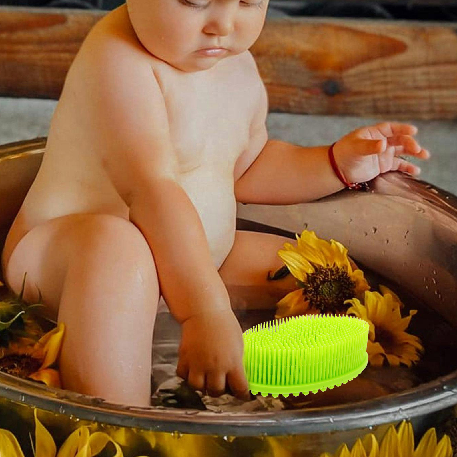 Baby Bath Brush Silicone Newbo - Skincare Newborn บทวิจารณ์และราคา