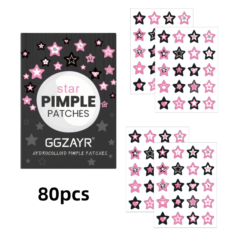 80/160pcs Star Acne Patch Set  - Skincare Gentle บทวิจารณ์และราคา