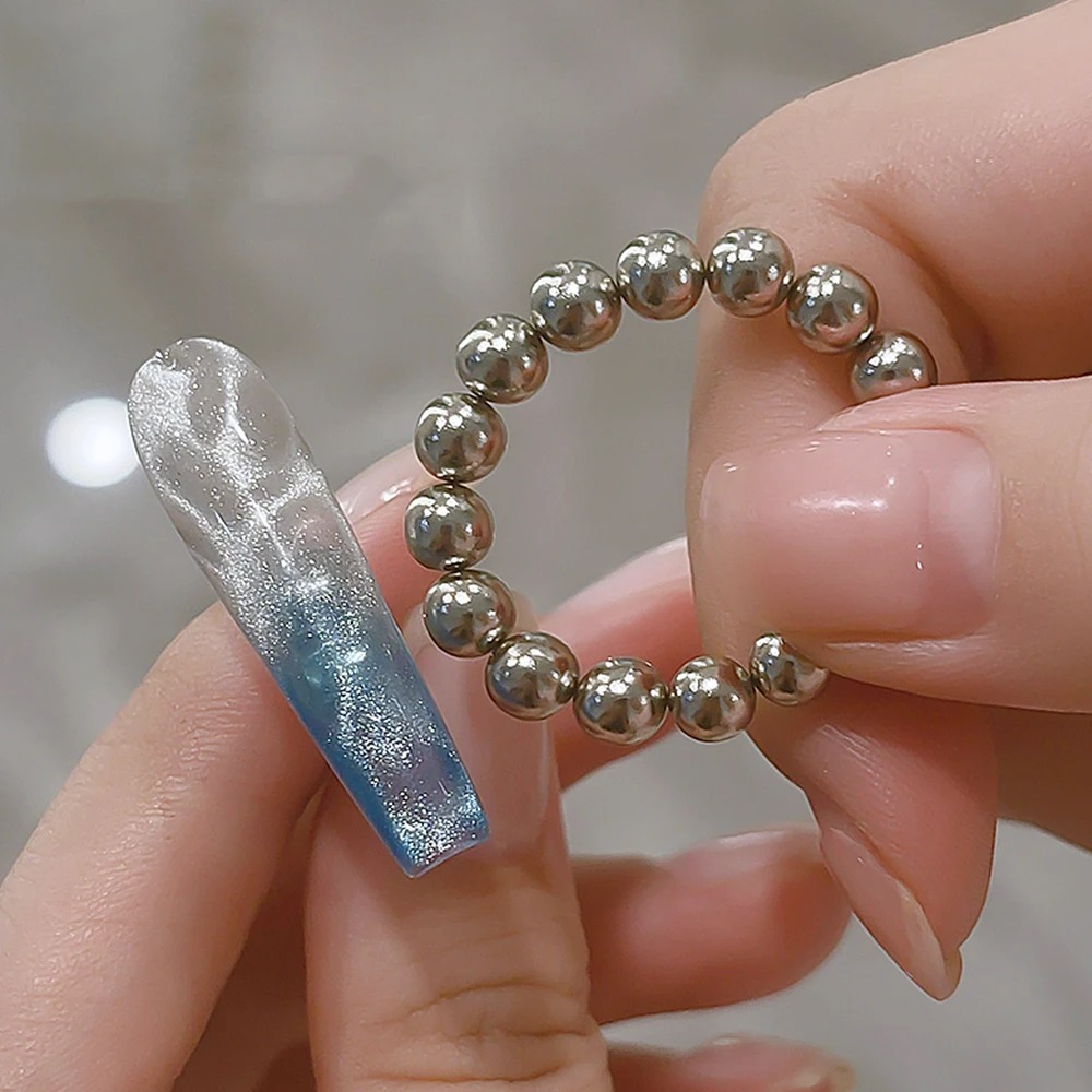 20Pcs Round Nail Magnet Beads  - Cucumber Cooling Gel บทวิจารณ์และราคา