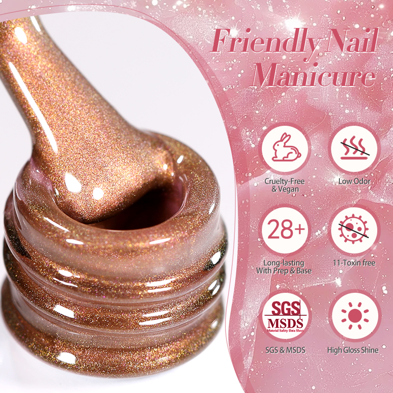 BORN PRETTY Pink Glass Bead Ca - Cucumber Cooling Gel บทวิจารณ์และราคา
