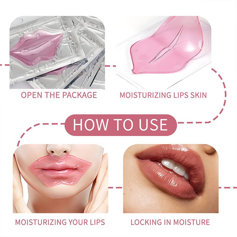 20Pcs/Box Pink Lips Masks Shee - Skincare Pink บทวิจารณ์และราคา
