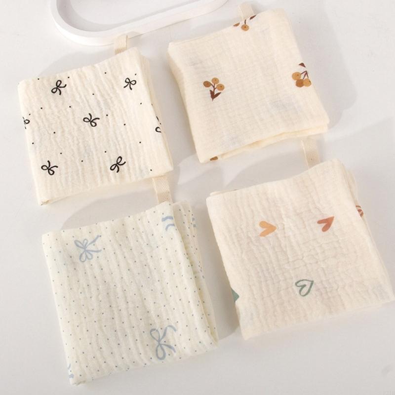 5Pcs/set Cotton Baby Burp Clot - Skincare Newborn บทวิจารณ์และราคา