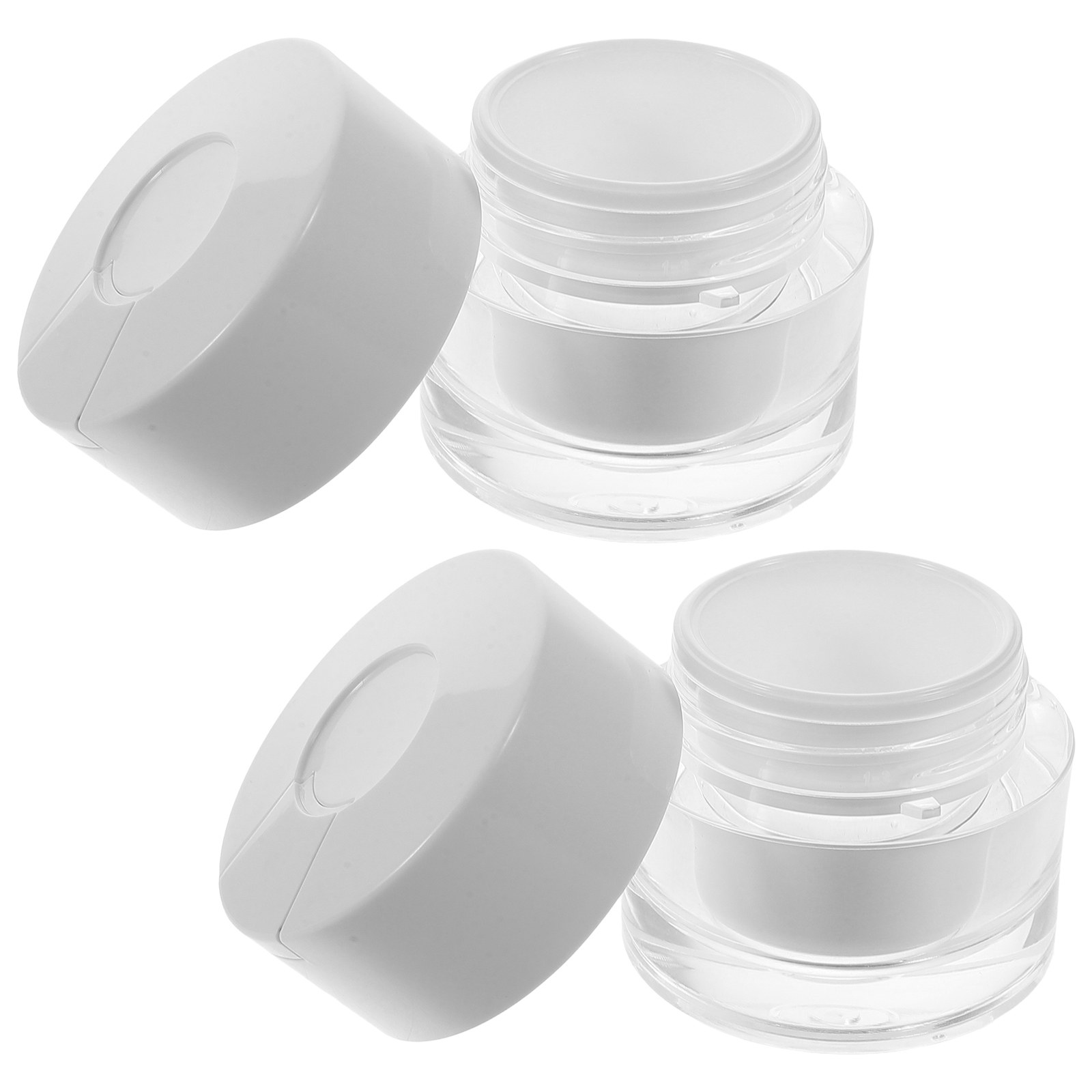 2Pcs 30G Elegant Spoon-Lid Jar - Skincare Oat บทวิจารณ์และราคา
