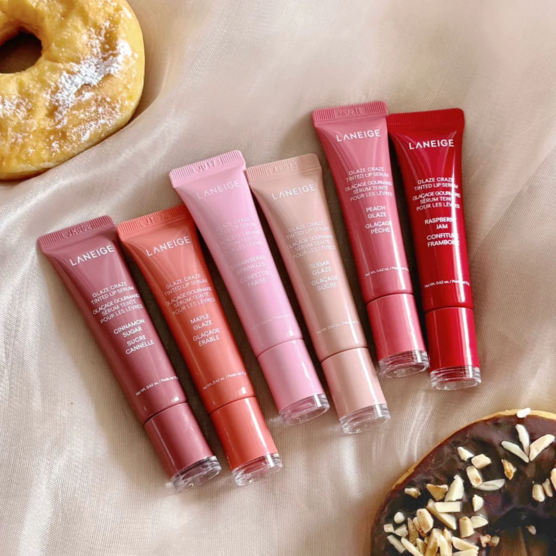 Laneige Lip Gloss Donut Lip Ba - Skincare Laneige บทวิจารณ์และราคา