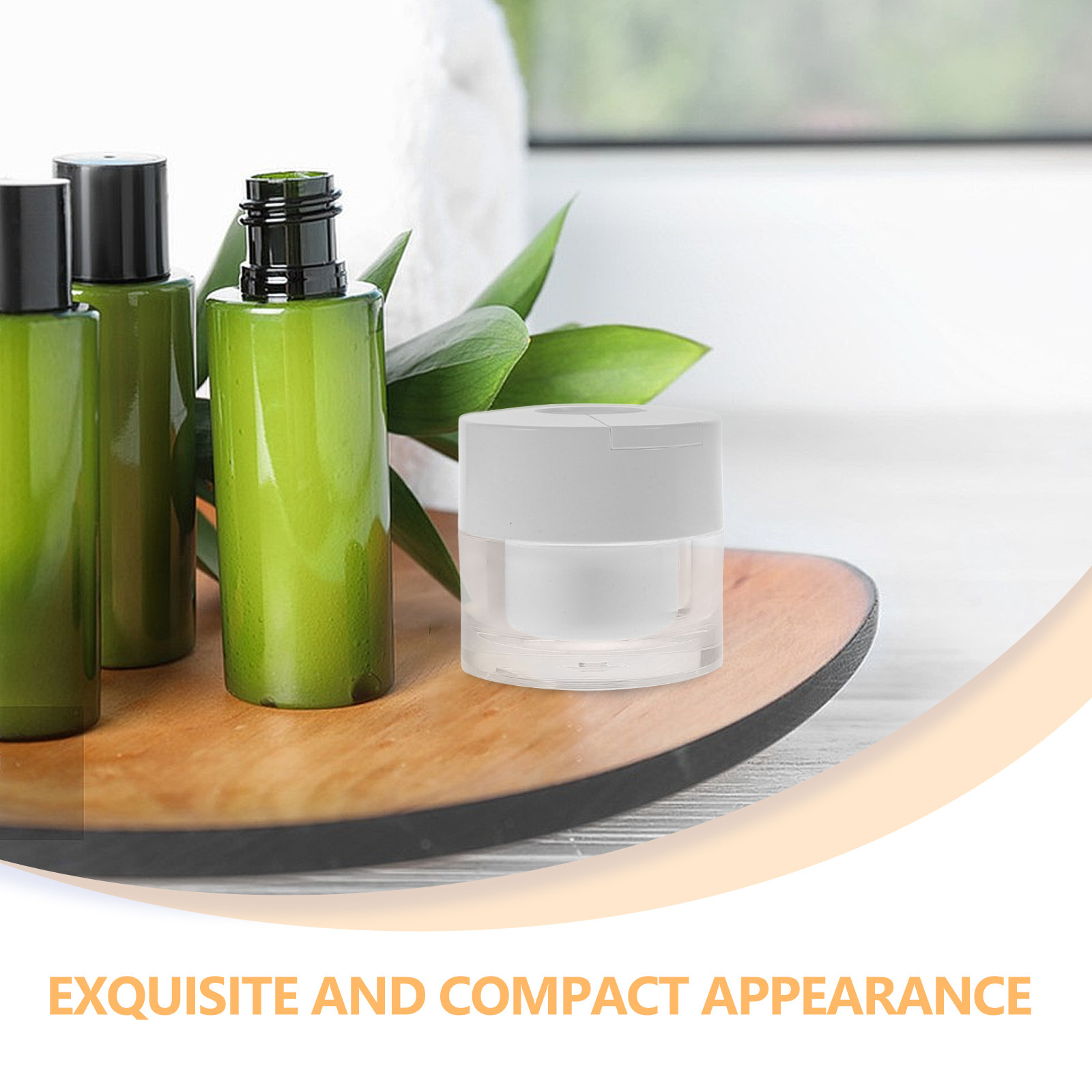 2Pcs 30G Elegant Spoon Lid Jar - Skincare Oat บทวิจารณ์และราคา
