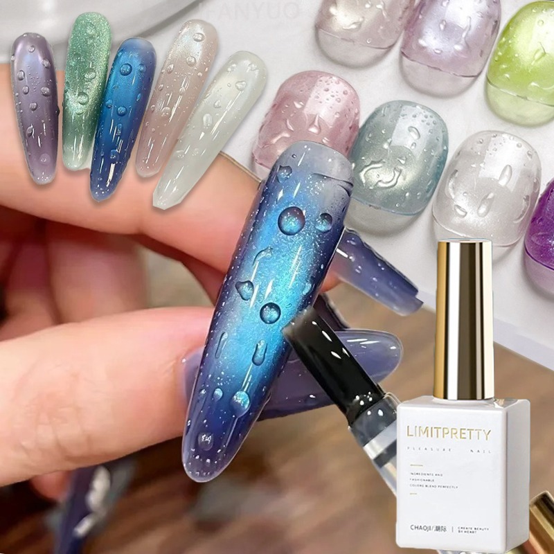 Water Drop Nail Gel Set 3D Cry - Cucumber Cooling Gel บทวิจารณ์และราคา