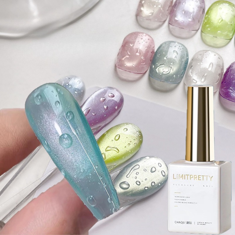 Water Drop Nail Gel Set 3D Cry - Cucumber Cooling Gel บทวิจารณ์และราคา