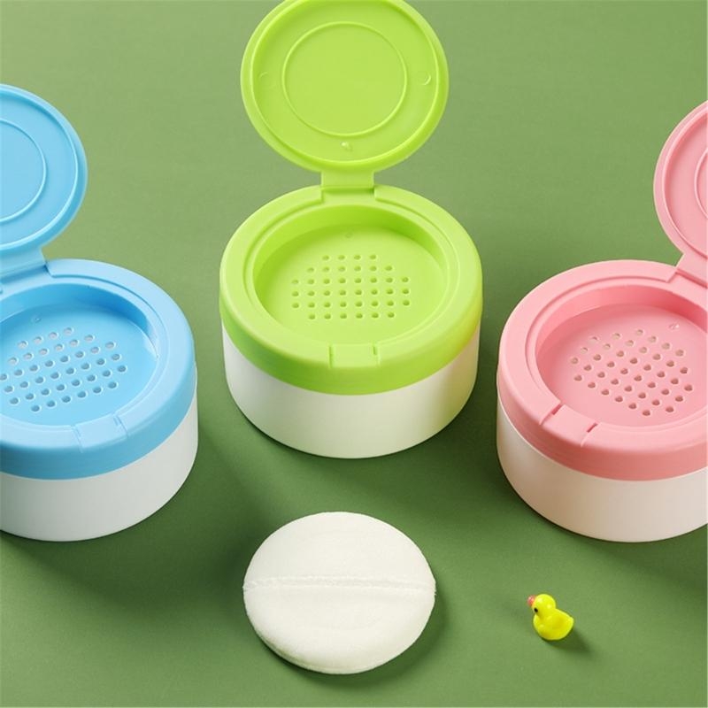 Newborns Powder Puff Case Baby - Skincare Newborn บทวิจารณ์และราคา