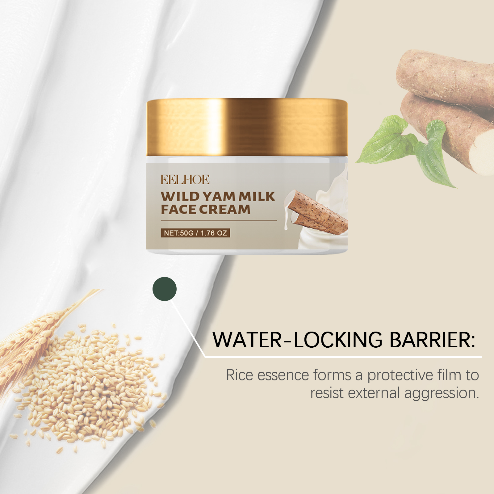 EELHOE Wild Yam Moisturizing f - Skincare Oat บทวิจารณ์และราคา