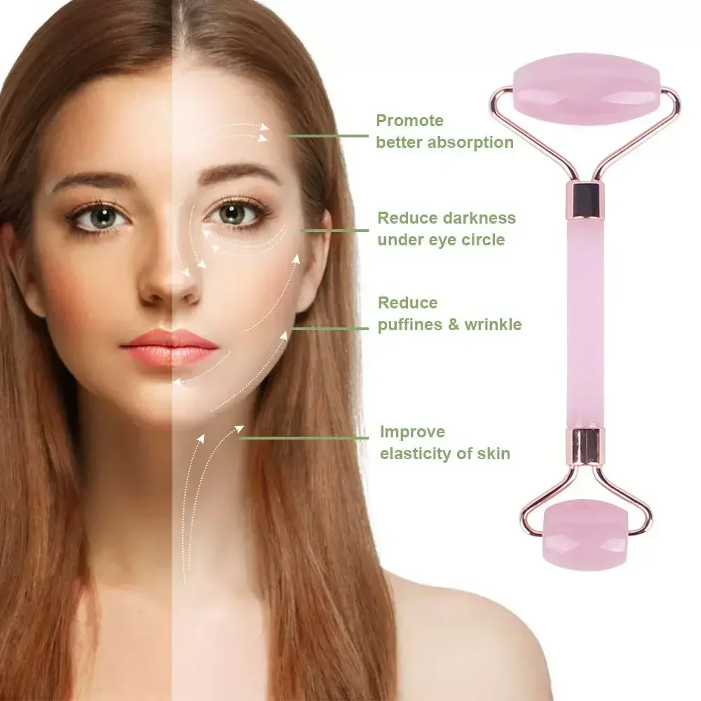 3Pcs Gua Sha Scraper Board Rol - Skincare Pink บทวิจารณ์และราคา