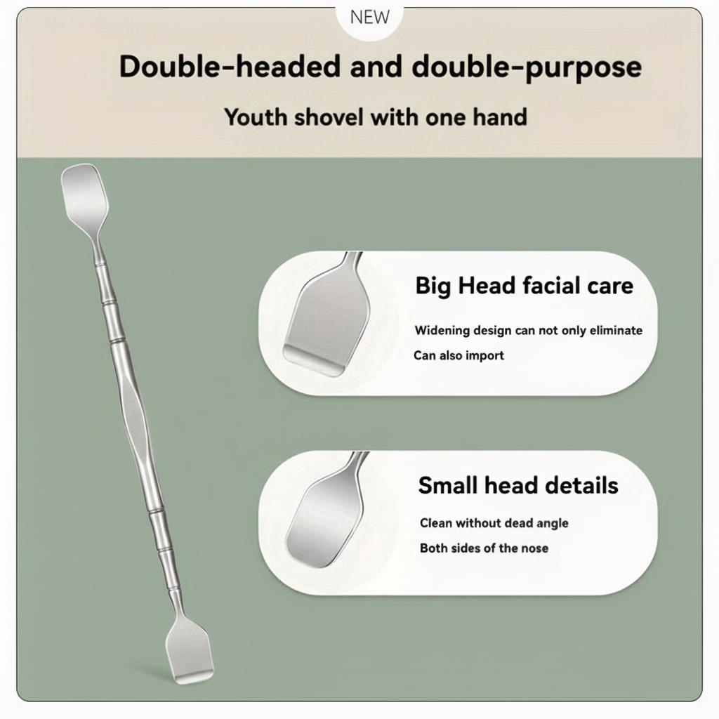 1Pcs Double-Ended Blackhead Re - Skincare Gentle บทวิจารณ์และราคา