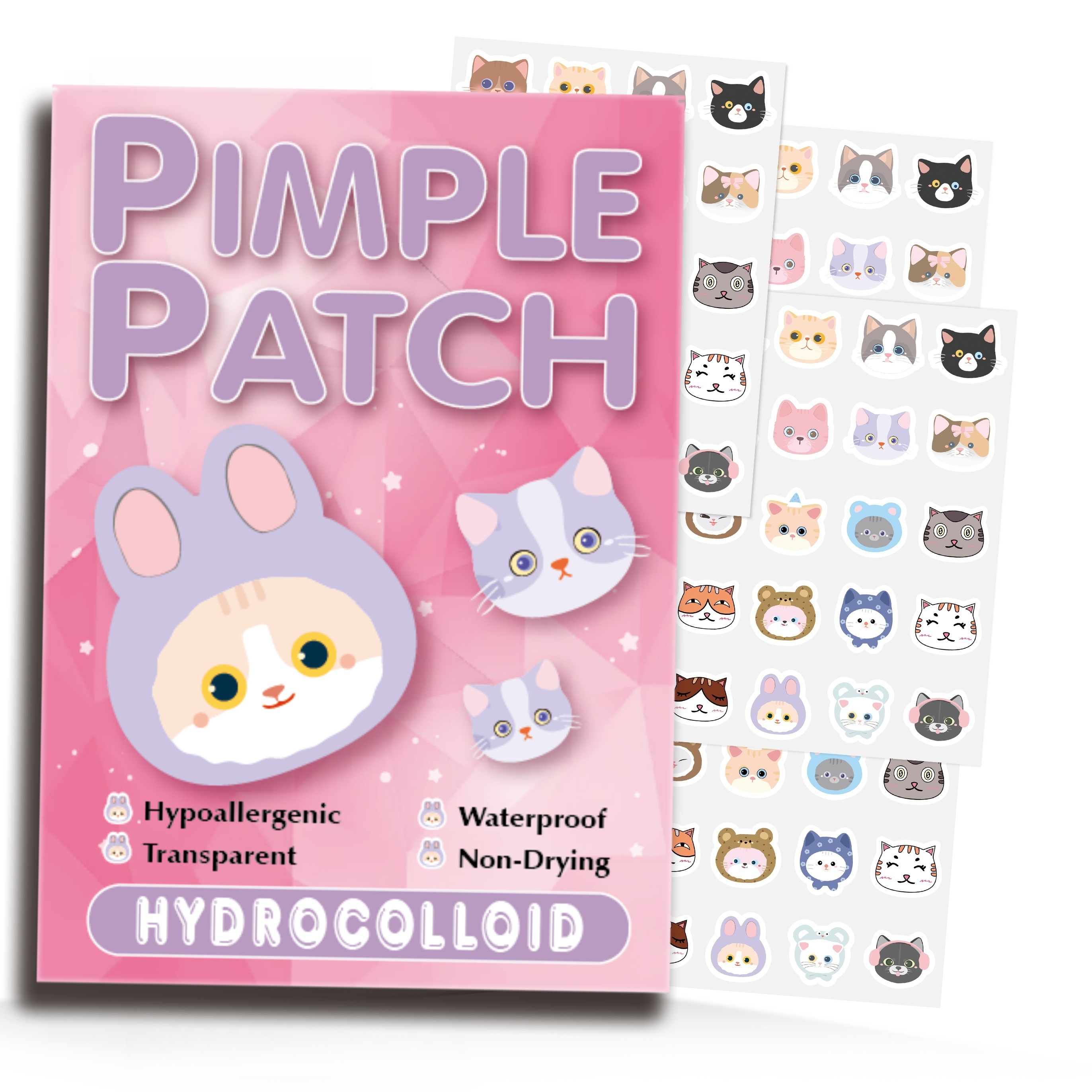 600pcs Cartoon acne patch, cut - Skincare Gentle บทวิจารณ์และราคา