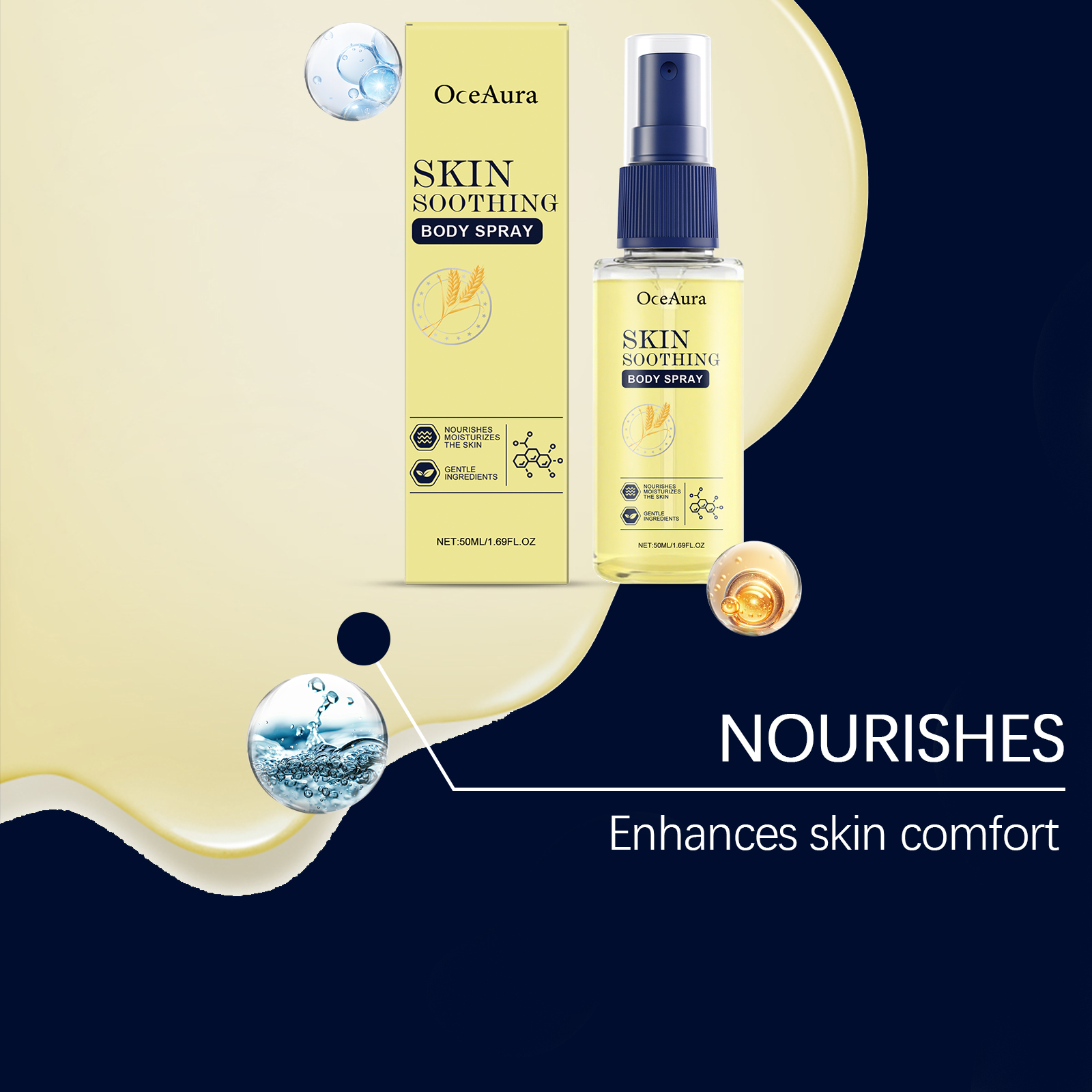 Face Body Mist with Oat Extrac - Skincare Oat บทวิจารณ์และราคา