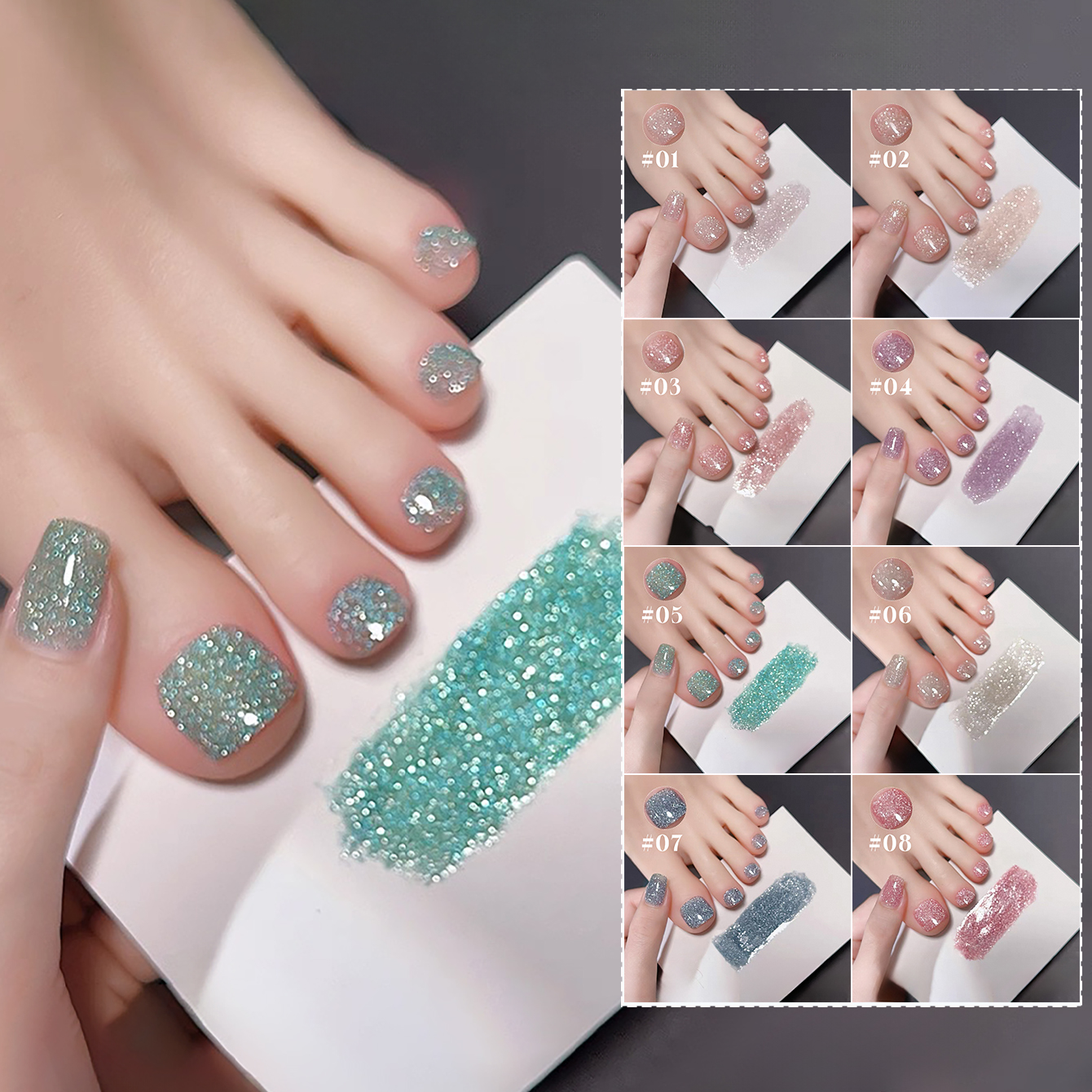 SHAKA 1-8pcs Popular Versatile - Cucumber Cooling Gel บทวิจารณ์และราคา